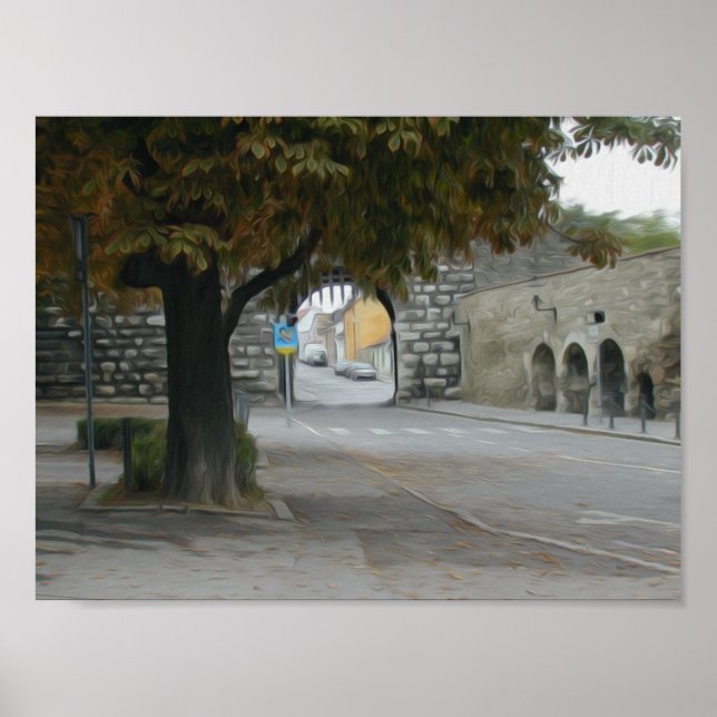 Póster Áustria no setor do petróleo (Frente)