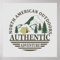autêntica aventura ao ar livre norte-americana