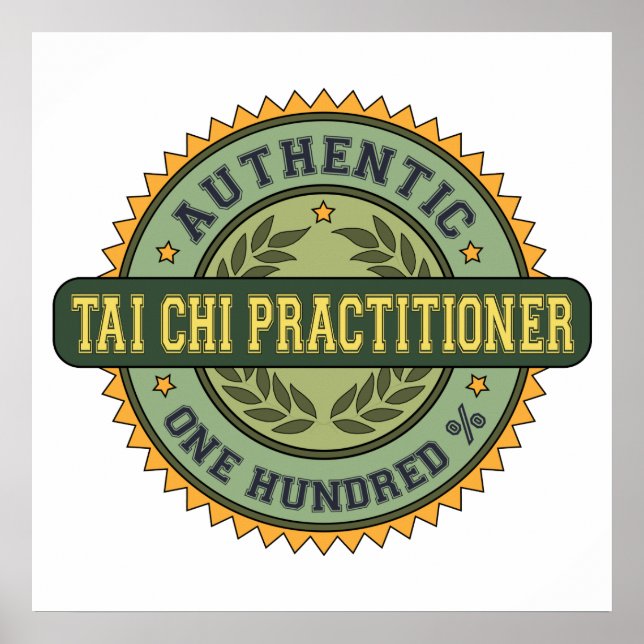 Póster Autenticador Tai Chi (Frente)