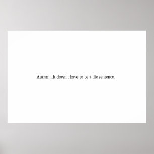 Póster Autismo
