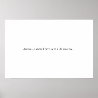 Póster Autismo