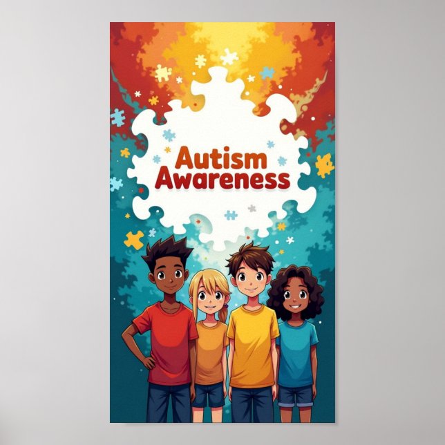 Poster Autismo (Frente)