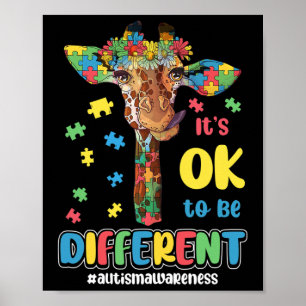 Poster Autismo Admissão De Consciência As Mulheres Sabem