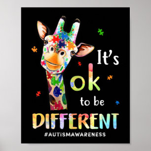 Poster Autismo Admissão De Consciência As Mulheres Sabem