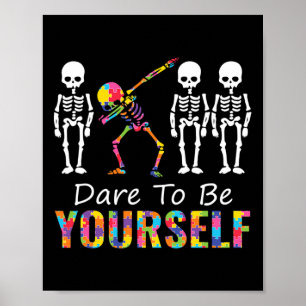 Poster Autismo É uma habilidade diferente Diversão Dabbin