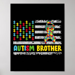 Poster Autismo Irmão Autismo Sensibilização Mãe Pai Dos E