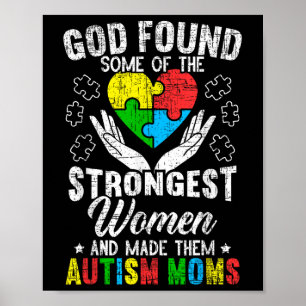 Poster Autismo Mamãe Adverte Autismo Perturbação do Espec