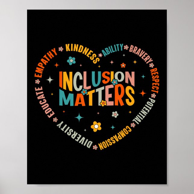 Poster Autismo S Inclusão De Professores Especiais De Edu (Frente)
