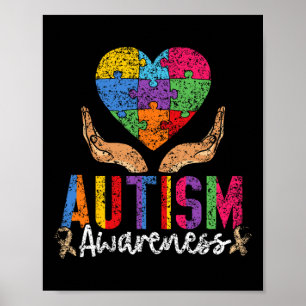 Poster Autismo Sensibilização Autista Autistas Suportam A