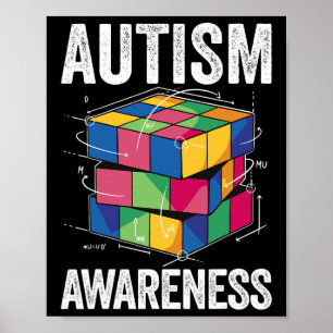 Poster Autismo Sensibilização Autistas Suportam Autista A