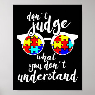 Poster Autismo Sensibilização Design para Crianças Autist