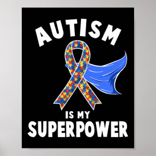 Poster Autismo Sensibilização Meninas Crianças É Minha Su