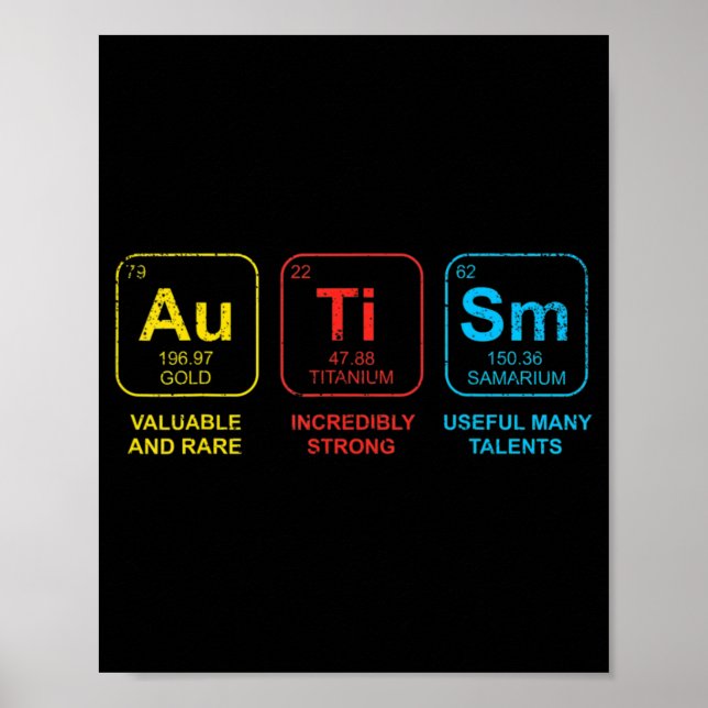 Poster Autismo Sensibilização Mulheres Crianças Aceitação (Frente)