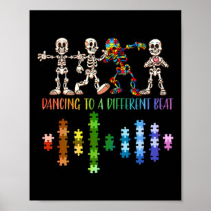 Poster Autismo Sensibilização para as Deficiência Dia da