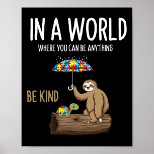 Poster Autismo Sensibilização Seja Um Professor Especial