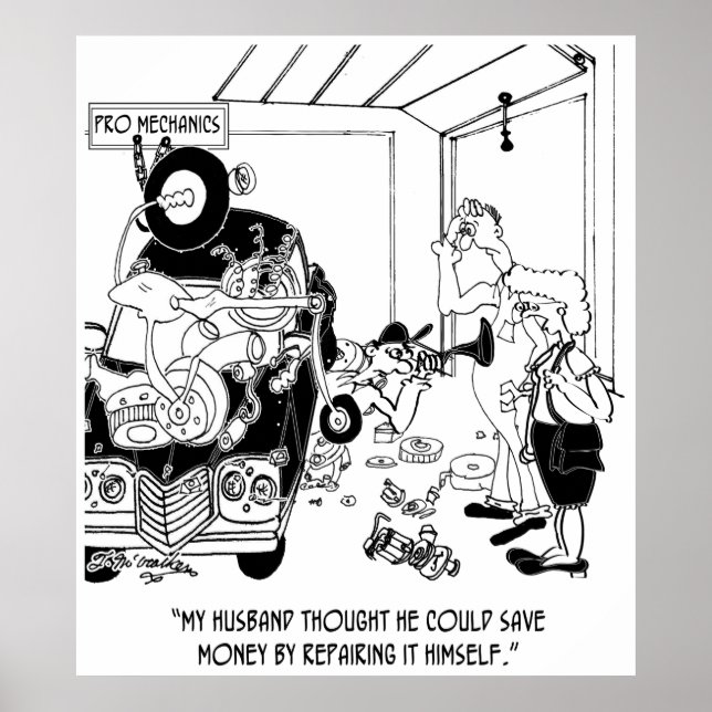 Póster Auto Cartoon 9204 (Frente)