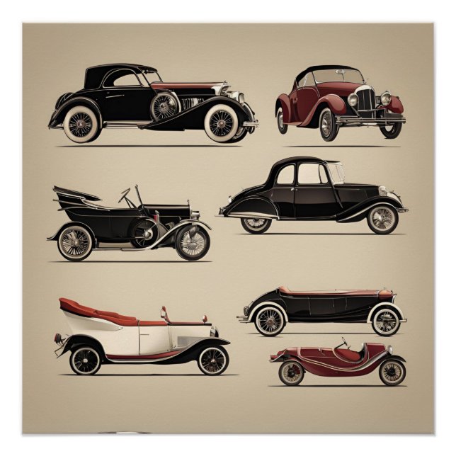 Póster Auto  Desing CLASSIC  (Frente)