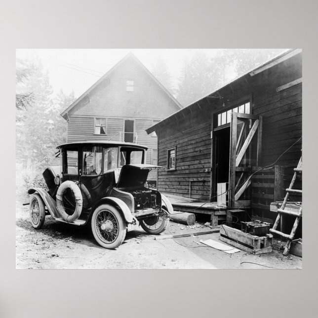 Póster Auto elétrico antecipado: 1919 (Frente)