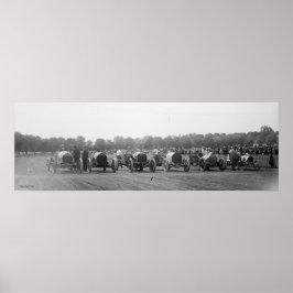 Poster Auto races, York, Pa., 11 de maio de 1915