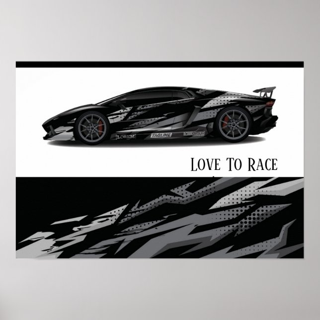 Poster Auto Racing (Frente)