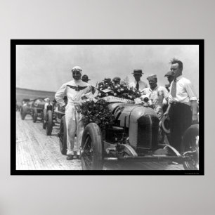 Póster Auto Racing Champion 1925