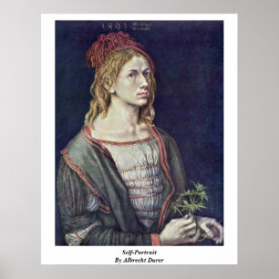 Poster Auto-Retrato por Albrecht Durer