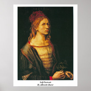 Póster Auto-Retrato por Albrecht Durer