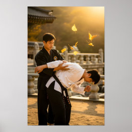 Poster Autodefesa Coreana de Hapkido