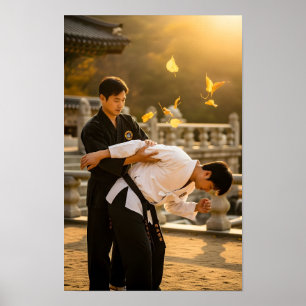 Poster Autodefesa Coreana de Hapkido