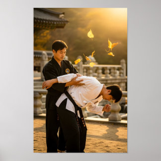Poster Autodefesa Coreana de Hapkido