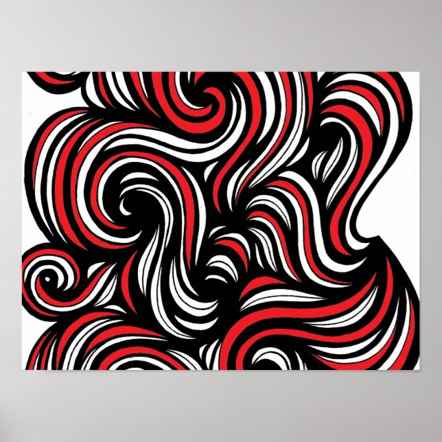 Póster Autodisciplinado e seguro (Frente)