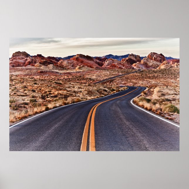 Póster Autoestrada do Deserto (Frente)