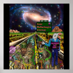 Poster Autoestrada ida do Hallucinogen