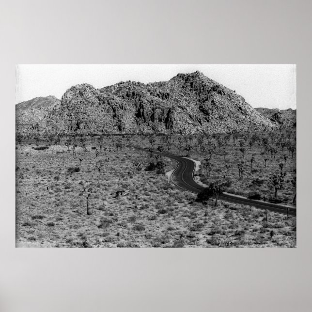 Póster Autoestrada Solitária (Frente)