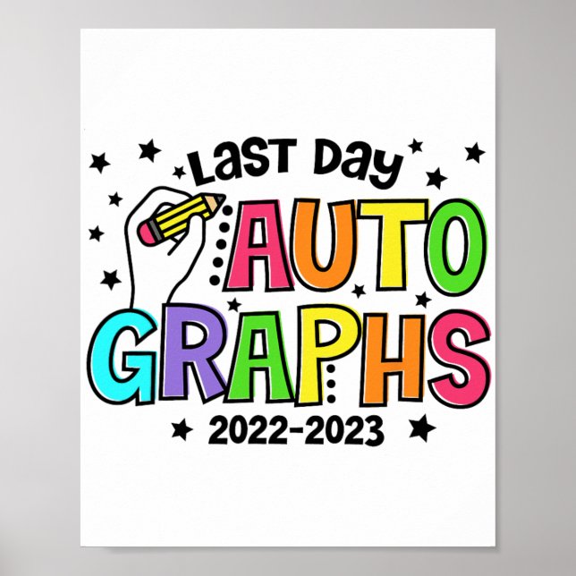 Poster Autógrafos Do Dia Passado Vivem Engraçados (Frente)