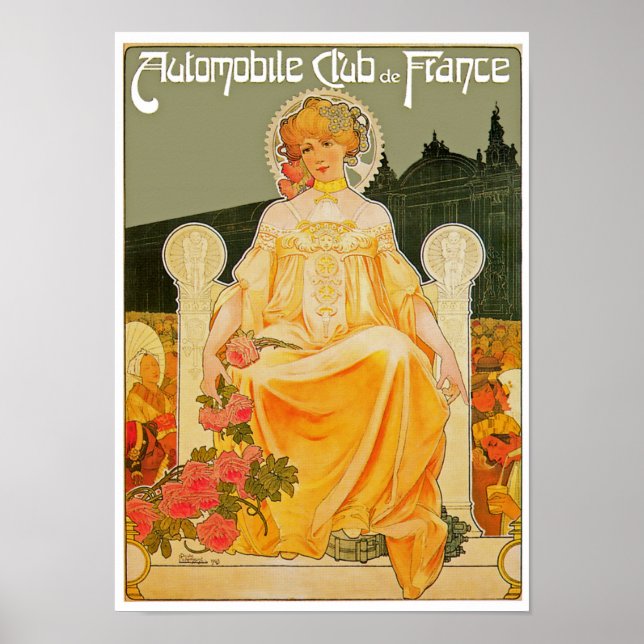 Poster Automobile Club de France (Frente)