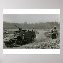 Poster Automóvel de reconhecimento e motociclo