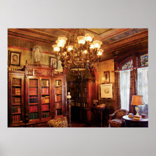 Poster Autor - Na Biblioteca