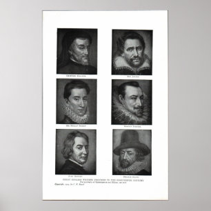 Poster Autores Britânicos