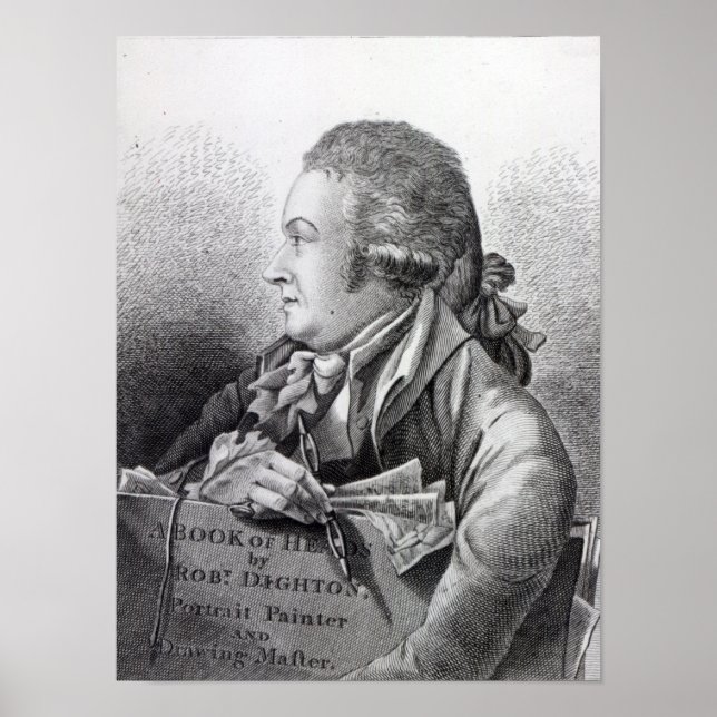 Poster Autoretrato, frontispício ao seu livro de (Frente)