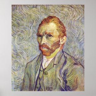 Poster Autoretrato Vincent Willem van Gogh