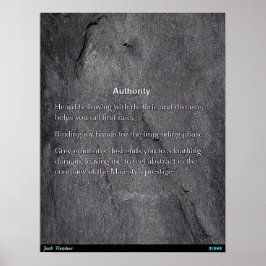 Poster Autoridade