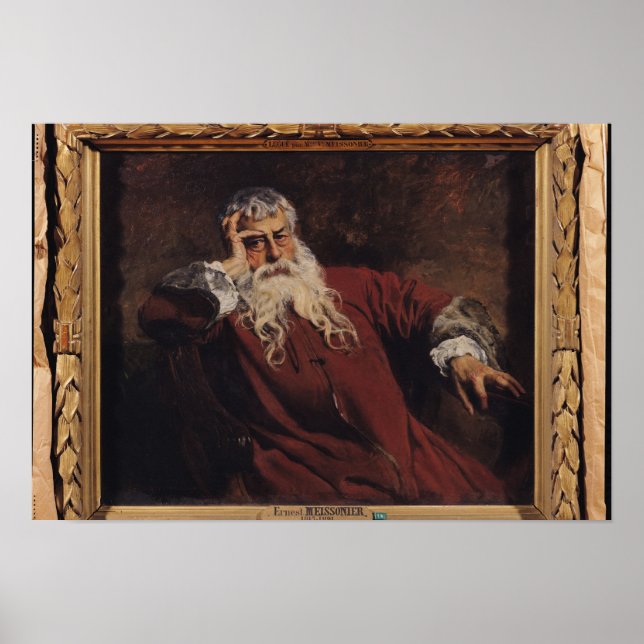 Poster Autorretrato, 1889 (Frente)