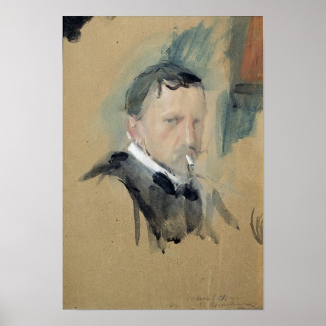 Poster Autorretrato, 1901 (Frente)