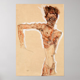 Poster Autorretrato (1911) | Egon Schiele |
