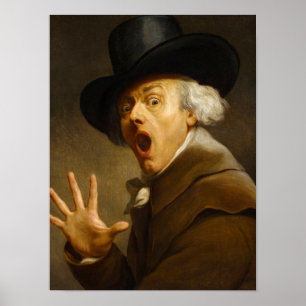 Poster Autorretrato, a surpresa de Joseph Ducreux