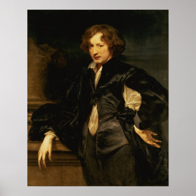 Póster Autorretrato, c.1620-21 (Frente)