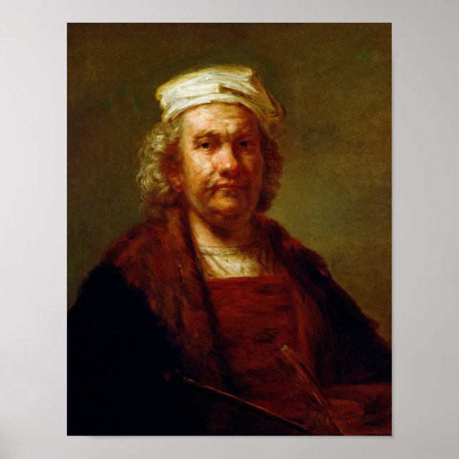 Poster Autorretrato, c.1660-63 (Frente)
