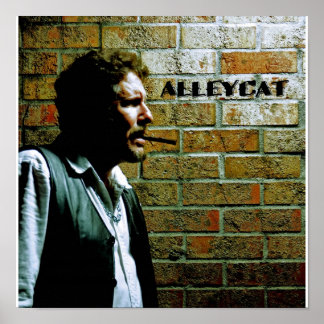 Póster Autorretrato de Bruce AlleyCat