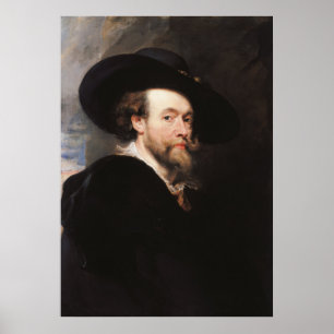 Poster Autorretrato de Sir Peter Paul Rubens